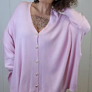 Enya cardigan lys rosa