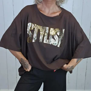 Stylish Topp brun