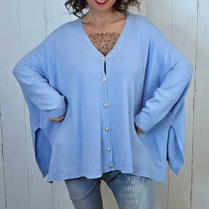 Enya cardigan lys blå