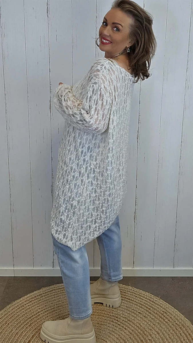Oline blondetopp beige - Image 6