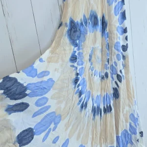 Tina kjole blå/beige