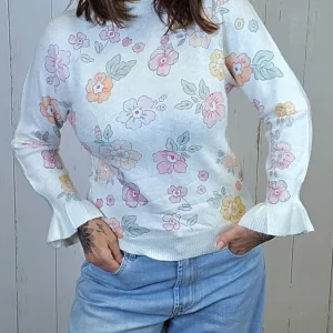Ronja genser creme