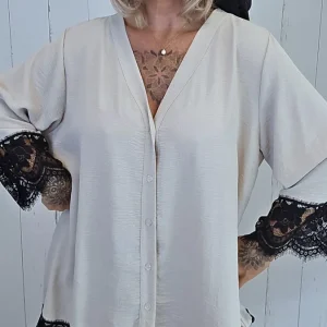 Vanessa skjorte beige