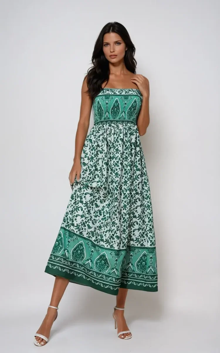 ChicLayer - Blomstret Undertkjole for Elegant Stil og Komfort - Image 2