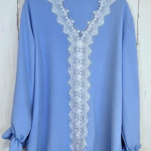 Diana bluse blå