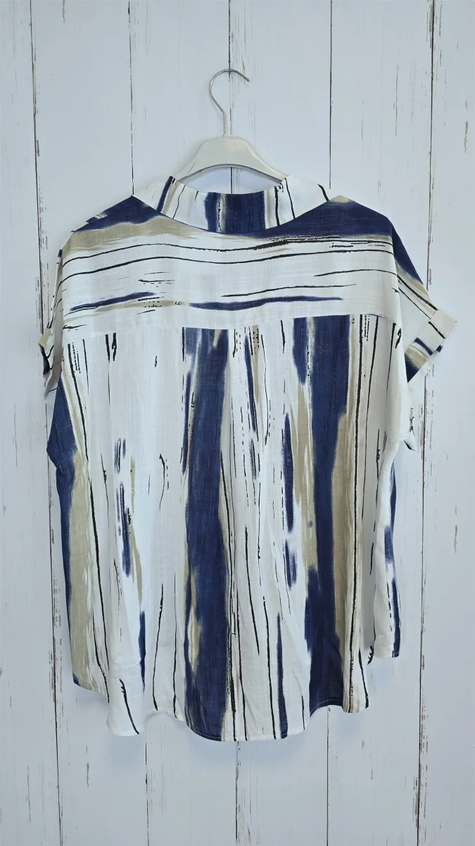 Eirin bluse med abstrakt mønster - Image 5