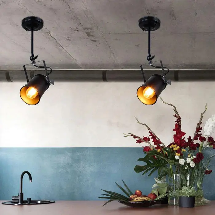 UrbanGlow - Trendy Industriell Taklampe for Moderne Interiør - Image 4