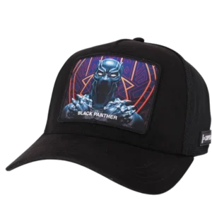Capslab – Marvel Black Panther – Svart Trucker Caps