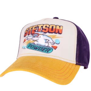 Stetson – Trucker Cap Powder  – Lila Cord Caps