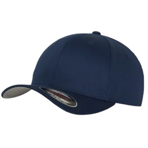 Flexfit – Wooly Combed – Marineblå Caps