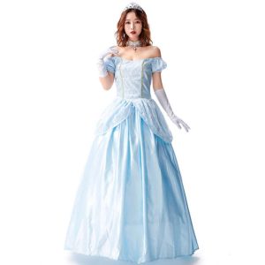 Prinsessekjole forkledning for kvinner barbie