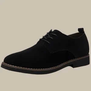 suedeStyle - Herresko i Semsket Skinn med Elegant Design