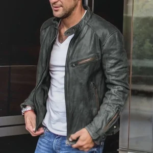 Rebel Edge – Vintage Biker Skinnjakke